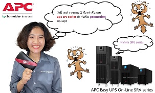 เครื่องสำรองไฟ apc srv1ki รุ่นนี้เป็น true online ราคาไม่สูง ตัวเล็ก น่าใช้มาก